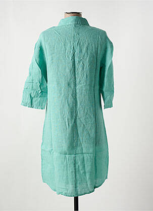 Rochie midi mâneci 3/4 mâneci 3/4 verde LE BOUDOIR D'EDOUARD femeie