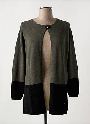 Vestă cu mâneci lungi verde LE BOUDOIR D'EDOUARD femeie