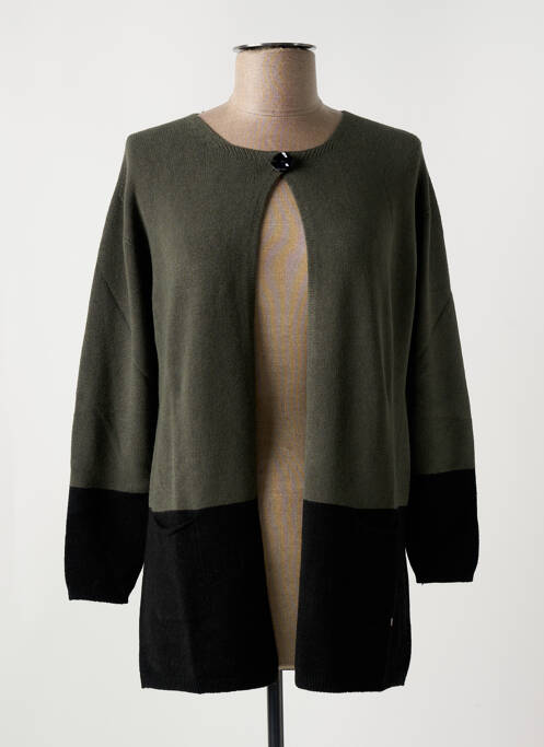 Vestă cu mâneci lungi verde LE BOUDOIR D'EDOUARD femeie