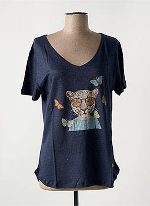 Tricou albastru LE BOUDOIR D'EDOUARD femeie