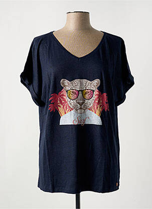 Tricou albastru LE BOUDOIR D'EDOUARD femeie