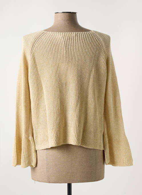 Vestă cu mâneci lungi bej LE BOUDOIR D'EDOUARD femeie