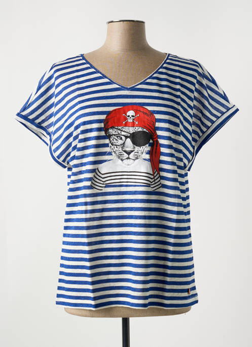 Tricou albastru LE BOUDOIR D'EDOUARD femeie