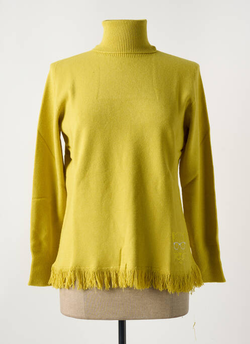 Pulover cu guler înalt verde LE BOUDOIR D'EDOUARD femeie