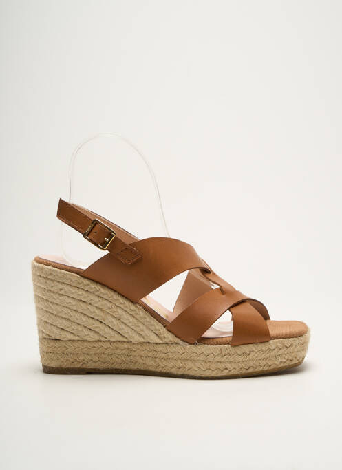 Espadrile maro KANNA femeie