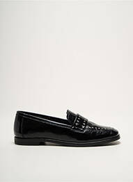 Mocasini material neted toc plat până la 3 cm negru KANNA femeie
