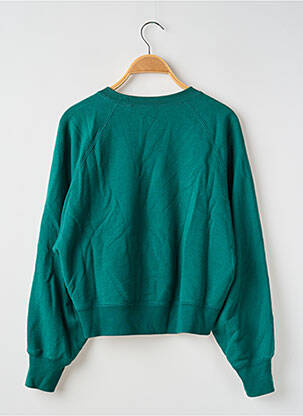 Hanorac mâneci lungi mâneci lungi verde UNIQLO femeie