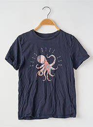 Tricou croială dreaptă mâneci scurte albastru LA REDOUTE băiat