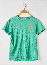 Tricou croială dreaptă mâneci scurte verde LA REDOUTE băiat