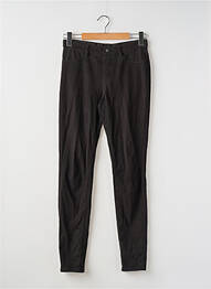 Pantalon slim buzunare negru SANS MARQUE femme