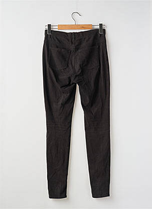 Pantalon slim buzunare negru SANS MARQUE femeie