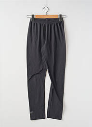 Pantalon slim talie elastică negru DECATHLON femme