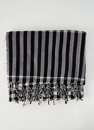 Eșarfă negru KRAMA HERITAGE femeie