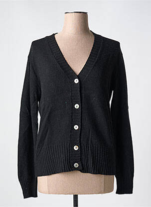 Vestă cu mâneci lungi negru LE BOUDOIR D'EDOUARD femeie