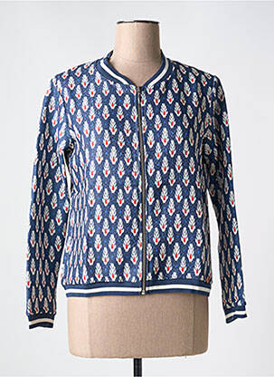 Jachete casual buzunare albastru LE BOUDOIR D'EDOUARD femeie