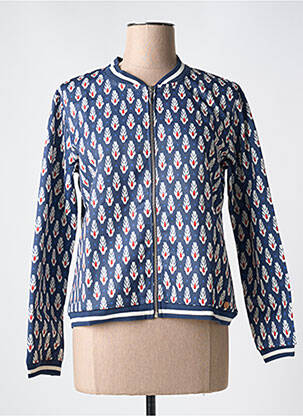 Jachete casual buzunare albastru LE BOUDOIR D'EDOUARD femeie