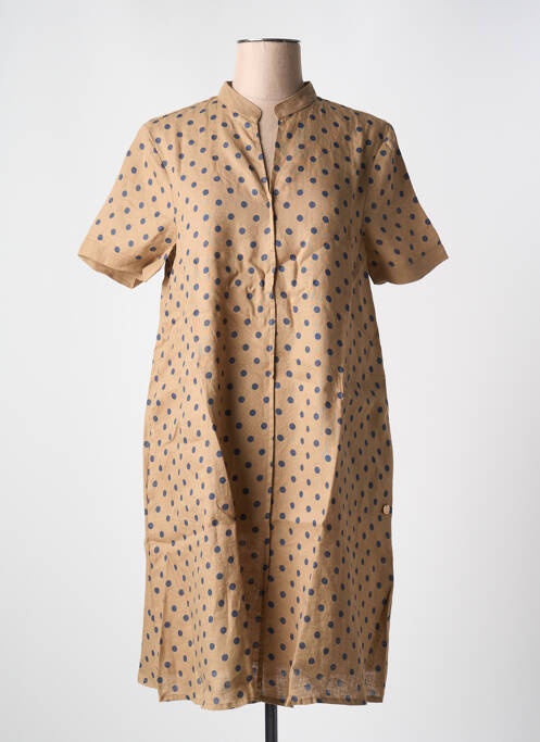 Rochie midi maro LE BOUDOIR D'EDOUARD femeie