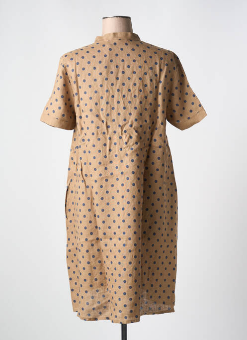 Rochie midi maro LE BOUDOIR D'EDOUARD femeie