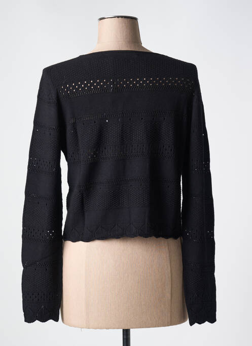 Vestă cu mâneci lungi negru LE BOUDOIR D'EDOUARD femeie