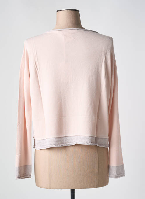 Vestă cu mâneci lungi roz LE BOUDOIR D'EDOUARD femeie