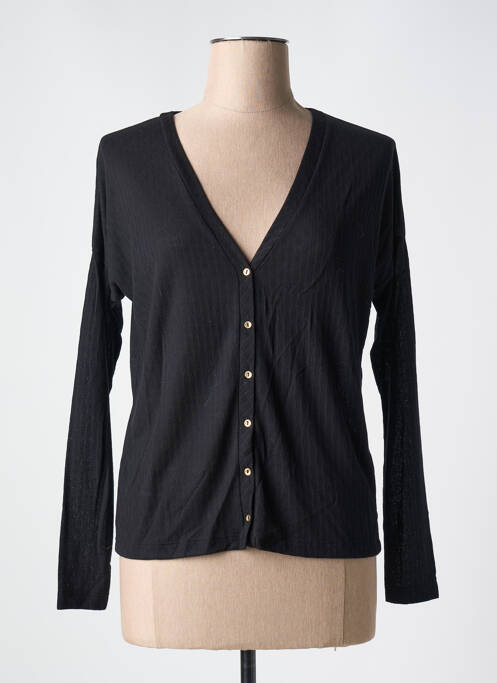 Vestă cu mâneci lungi negru LE BOUDOIR D'EDOUARD femeie