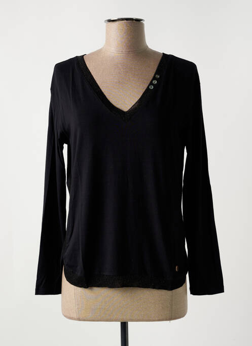 Tricou negru LE BOUDOIR D'EDOUARD femeie