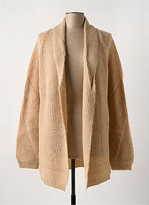 Vestă cu mâneci lungi bej LE BOUDOIR D'EDOUARD femeie