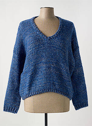 Pulover albastru LE BOUDOIR D'EDOUARD femeie