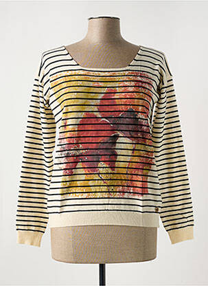 Pulover bej LE BOUDOIR D'EDOUARD femeie