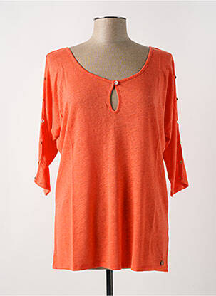 Tricou portocaliu LE BOUDOIR D'EDOUARD femeie