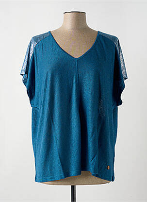 Tricou albastru LE BOUDOIR D'EDOUARD femeie