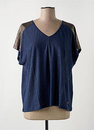 Tricou albastru LE BOUDOIR D'EDOUARD femeie