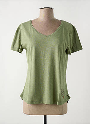 Tricou verde LE BOUDOIR D'EDOUARD femeie
