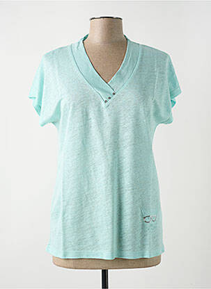 Tricou albastru LE BOUDOIR D'EDOUARD femeie