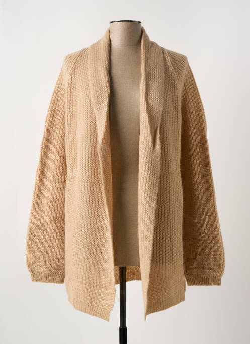 Vestă cu mâneci lungi bej LE BOUDOIR D'EDOUARD femeie