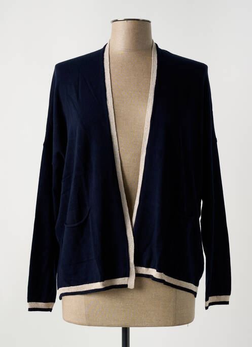 Vestă cu mâneci lungi albastru LE BOUDOIR D'EDOUARD femeie