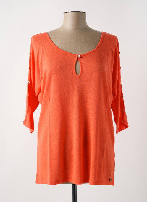 Tricou portocaliu LE BOUDOIR D'EDOUARD femeie