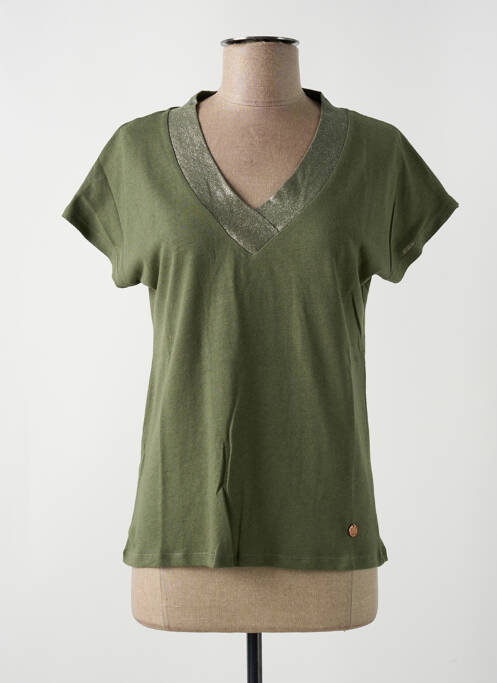 Tricou verde LE BOUDOIR D'EDOUARD femeie
