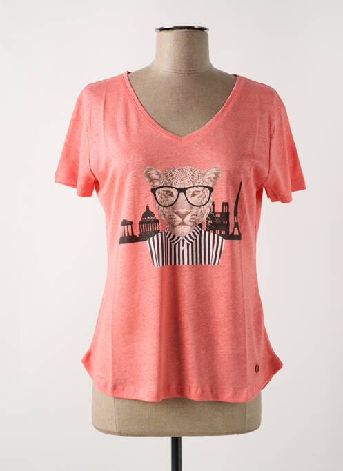 Tricou roz LE BOUDOIR D'EDOUARD femeie