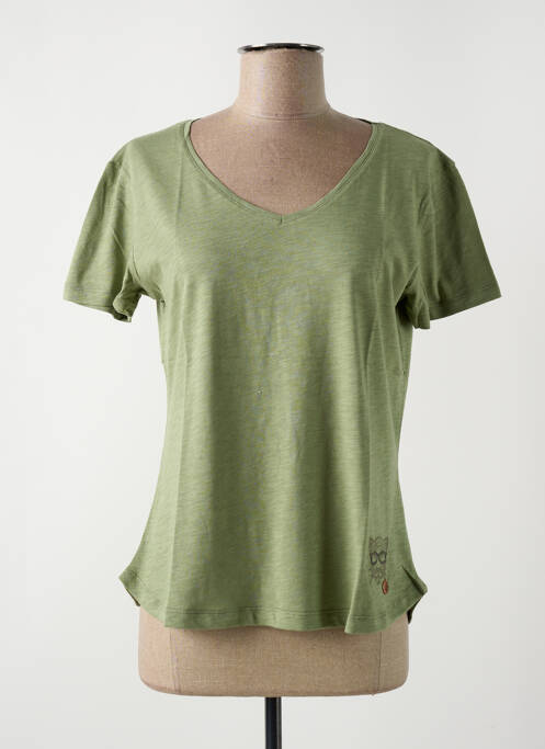 Tricou verde LE BOUDOIR D'EDOUARD femeie