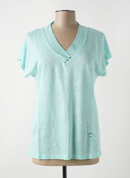 Tricou albastru LE BOUDOIR D'EDOUARD femeie