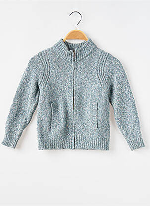 Vestă cu mâneci lungi verde CYRILLUS băiat