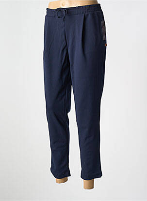 Pantalon 7/8 elasticitate mărime normală albastru LE BOUDOIR D'EDOUARD femeie