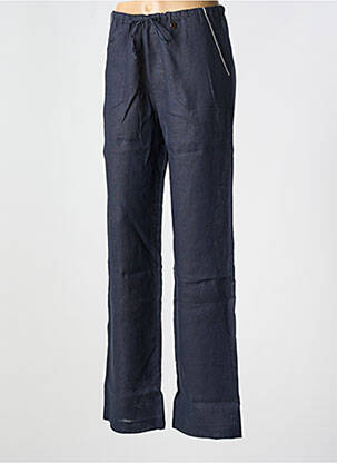 Pantalon drept albastru LE BOUDOIR D'EDOUARD femeie