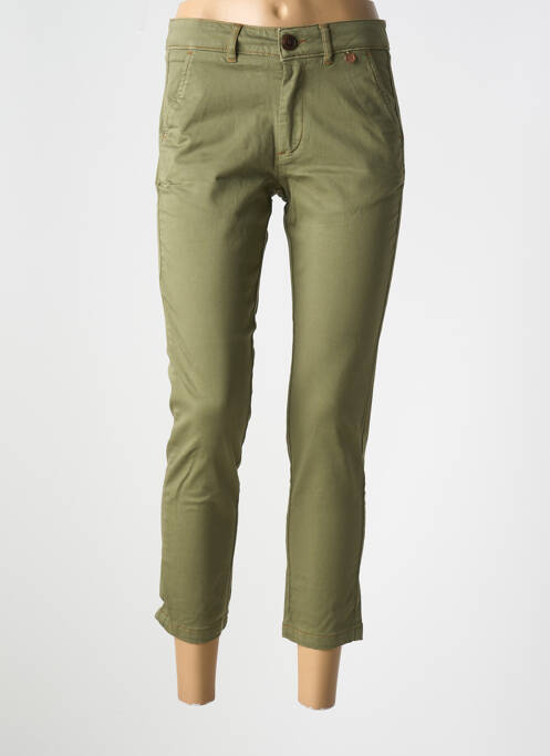 Pantalon 7/8 verde LE BOUDOIR D'EDOUARD femeie