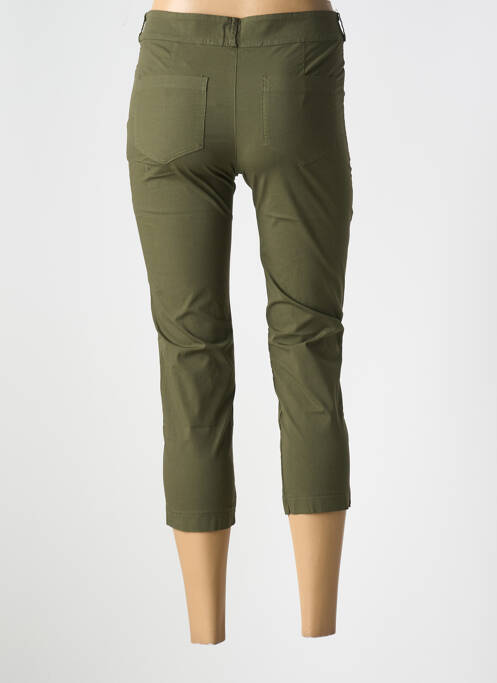 Pantalon trei sferturi verde LE BOUDOIR D'EDOUARD femeie