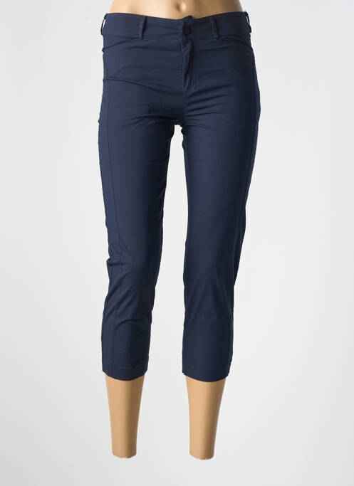 Pantalon trei sferturi elasticitate mărime normală albastru LE BOUDOIR D'EDOUARD femme