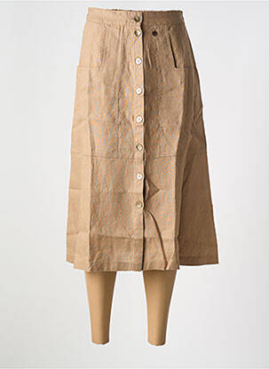 Fustă lungă maro LE BOUDOIR D'EDOUARD femeie