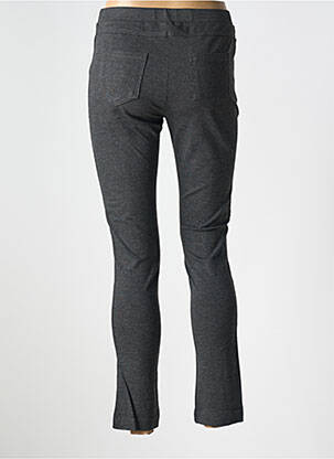 Pantalon slim talie elastică mărime normală gri LE BOUDOIR D'EDOUARD femeie