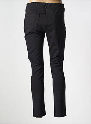 Pantalon slim talie elastică mărime normală negru LE BOUDOIR D'EDOUARD femeie